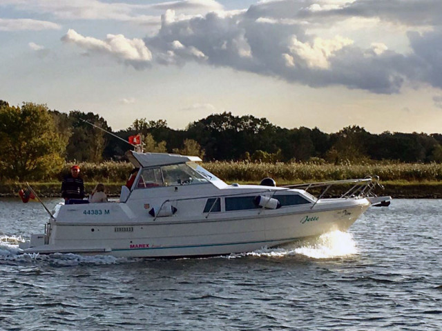 Harald Hansen und seine Jette auf dem Heimeg