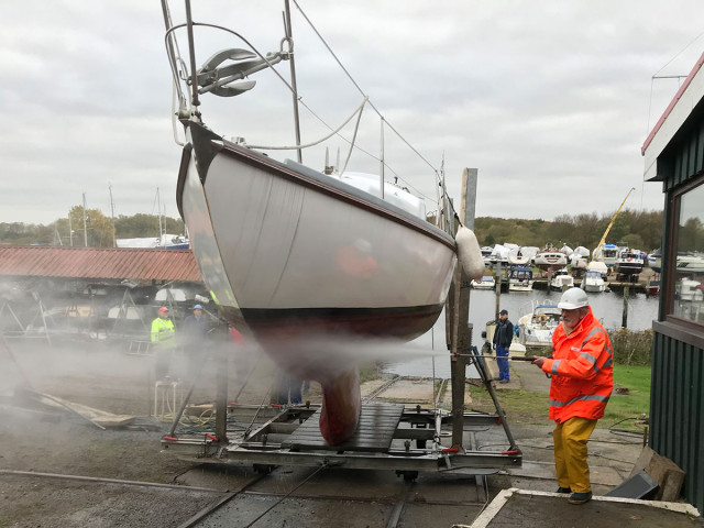 ... und Bernd gibt auf Backbord contra