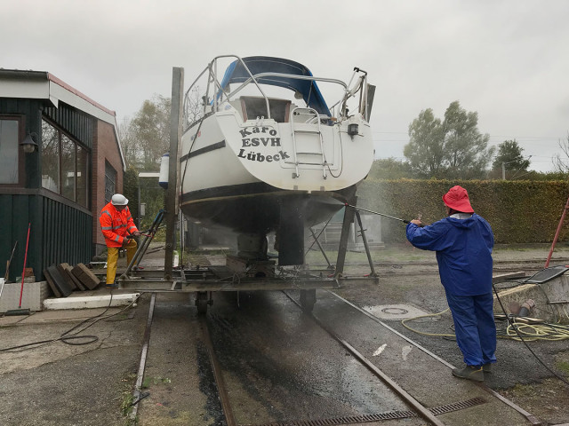 ... bevor die Putzkolonne zuschlägt.