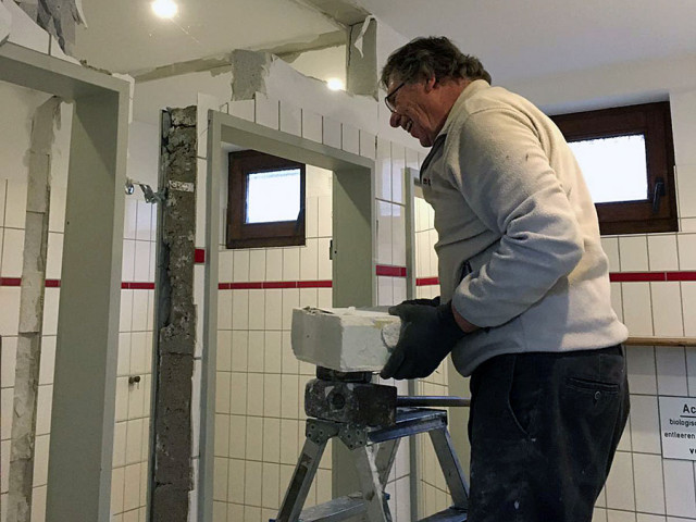 ... und manche Teile sogar "am Stück" entsorgt