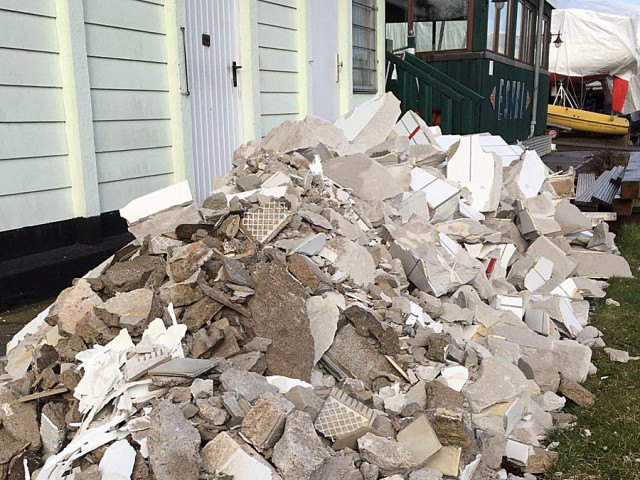 ... und der Schuttberg ist auch amtlich!