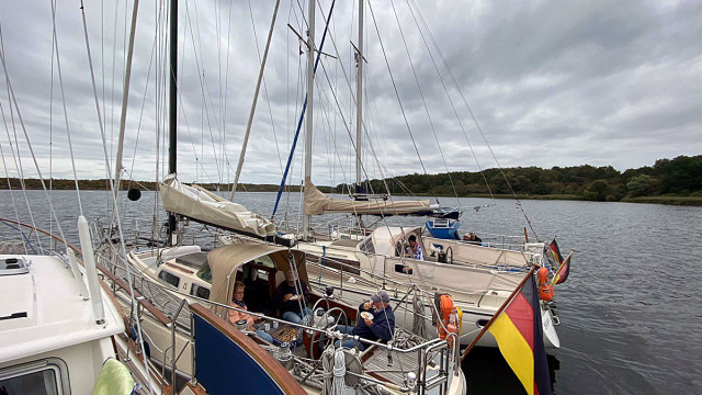 ... und natürlich auch auf Steuerbord.