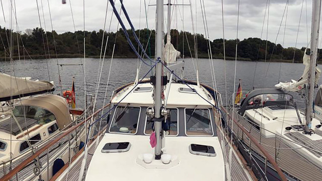 Gemeinsames Liegen in der Schlutuper Wiek.