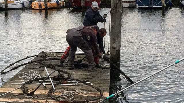 Hoch mit dem Ding - mit vereinten Kräften ...