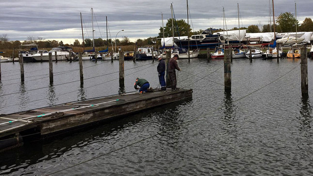 Auf der Suche nach den Rohren ...