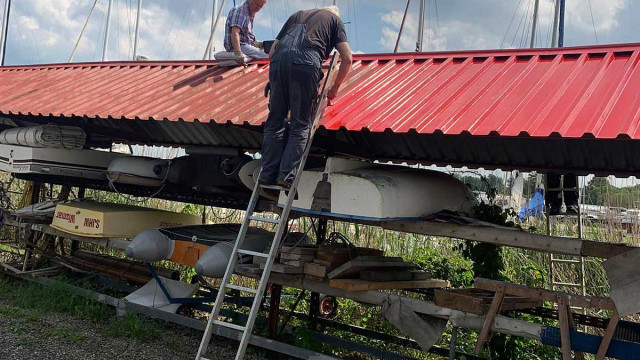 Vorher - nachher: Der Einsatz hat sich wahrlich gelohnt!