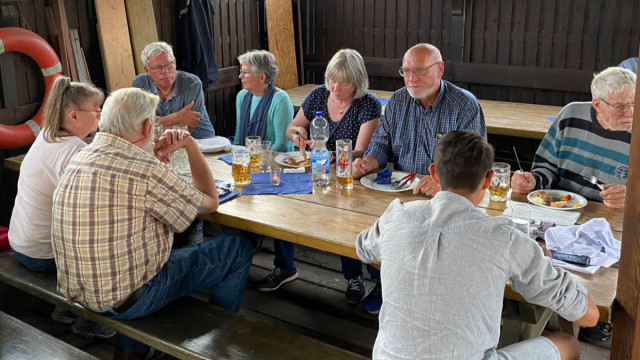 ... unser überdachter Grillplatz!
