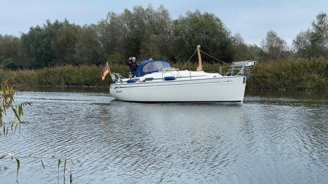 ... und majestätisch vorbeigleiten!